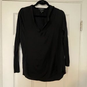Lucky Brand long sleeve blouse v neck size L